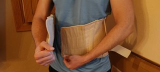 Faja lumbar ortopédica