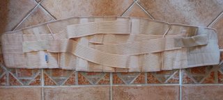 Faja lumbar ortopédica