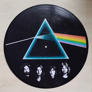 Vinile 33 giri da parete omaggio ai Pink Floyd