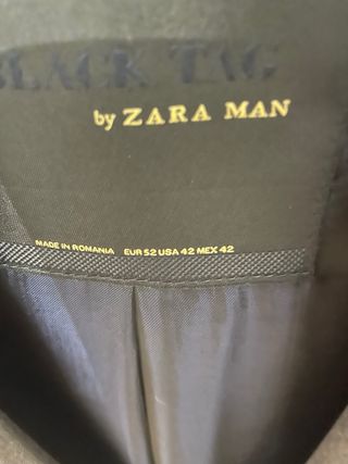 Americana hombre de Zara