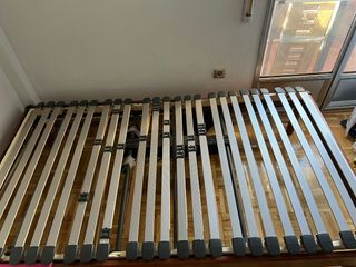 Cama articulada con  colchón y mando