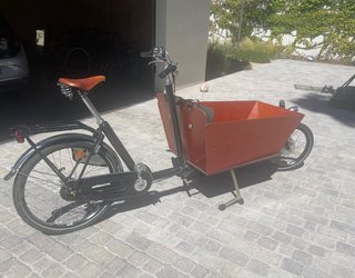 Bicicleta cargo eléctrica Bakfiets