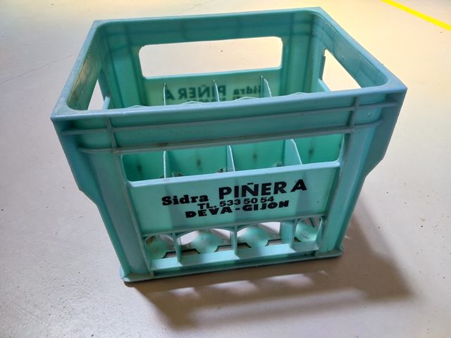 CAJA TRANSPORTE SIDRA BOTELLA COLECCIÓN