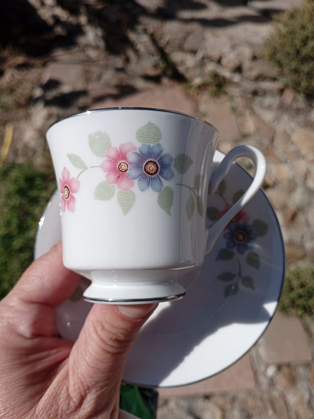 6 tazzine porcellana vintage