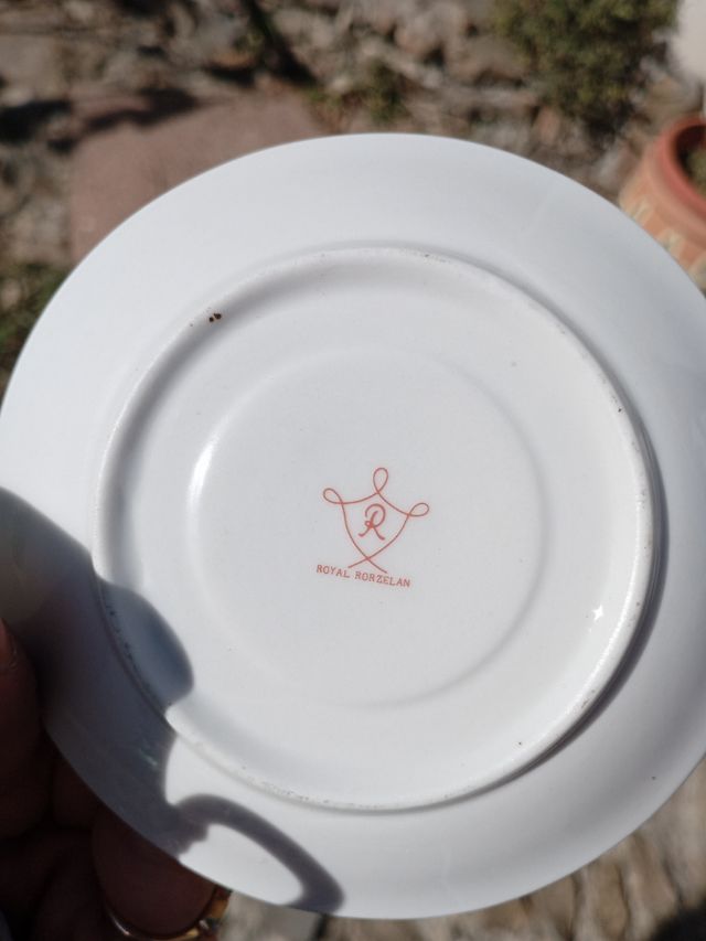 6 tazzine porcellana vintage