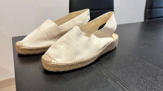 Alpargata 37 beige sin uso