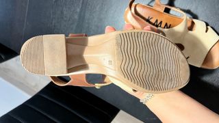 Alpargata 37 beige sin uso