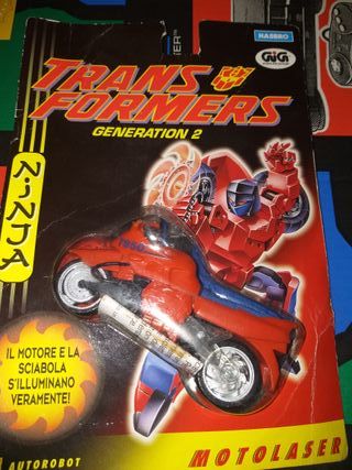 transformers generation 2 ninja red