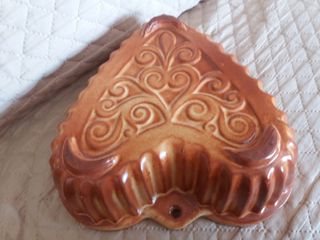 Stampo cuore ceramica vintage