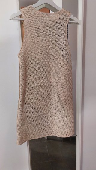 Vestido crochet Zara