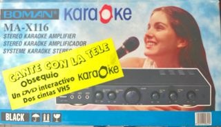 Stereo karaoke amplificador