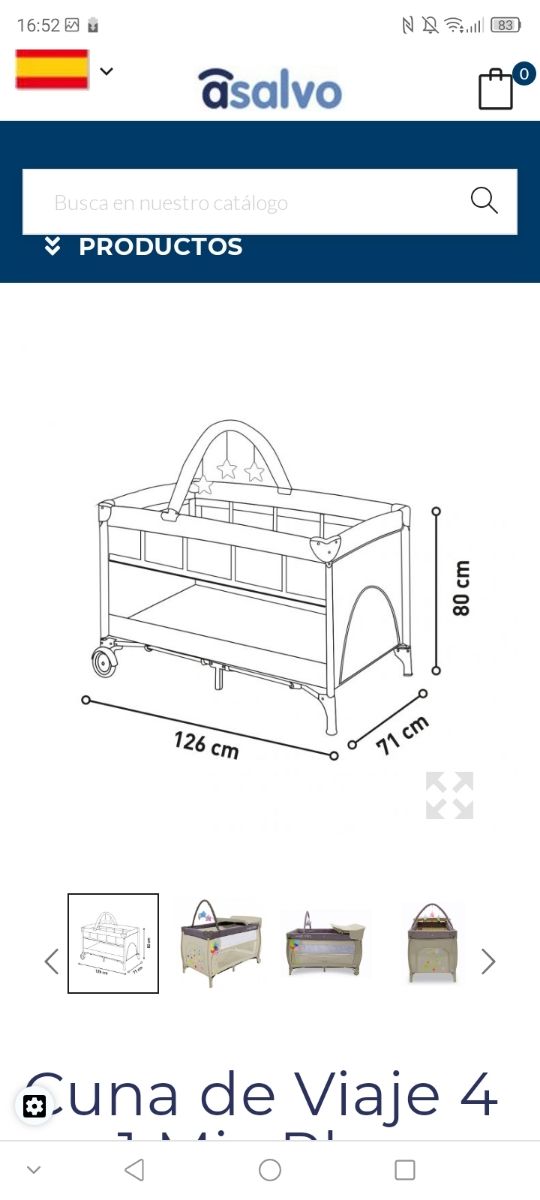 Parque/Cuna de viaje