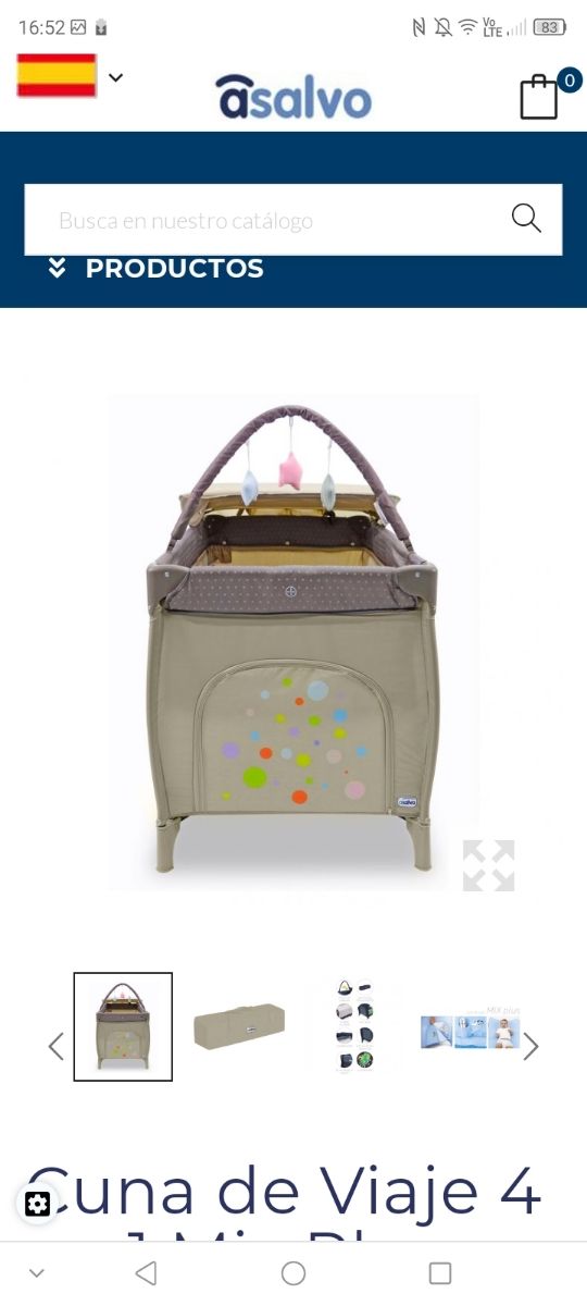 Parque/Cuna de viaje