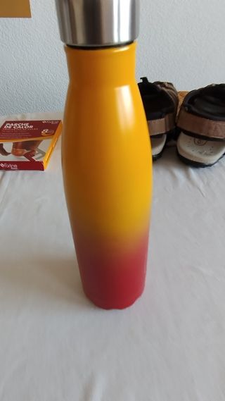 Botella agua termo cantimplora