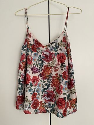 Top estampado Stradivarius