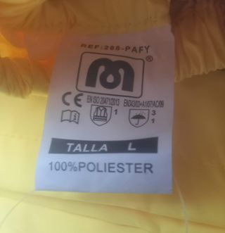 Pantalon impermeable caballero