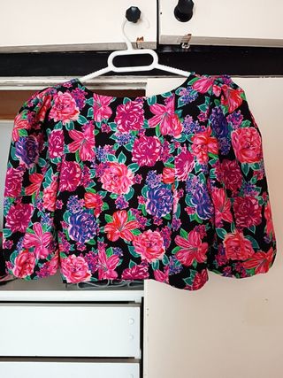 Camisa floral Zara 💐
