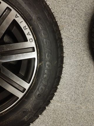 Llantas con neumáticos