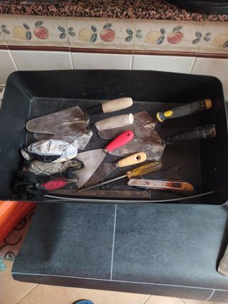 Herramientas de albañilería