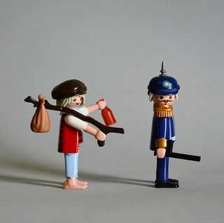 Playmobil Policia y Mendigo Victorianos