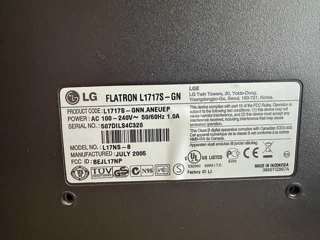 Monitor LG