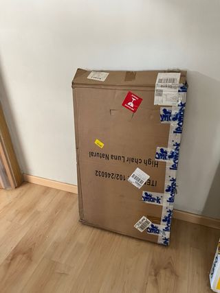 Trona evolutiva de madera