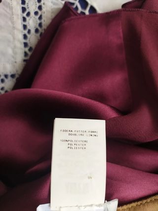 Philosophy di Alberta Ferretti gonna in seta tg 40