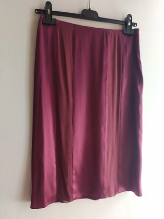 Philosophy di Alberta Ferretti gonna in seta tg 40