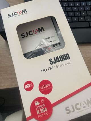 Cámara acuática tipo gopro SJCAM