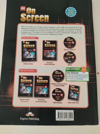 Libro inglés 2 Bachillerato On screen