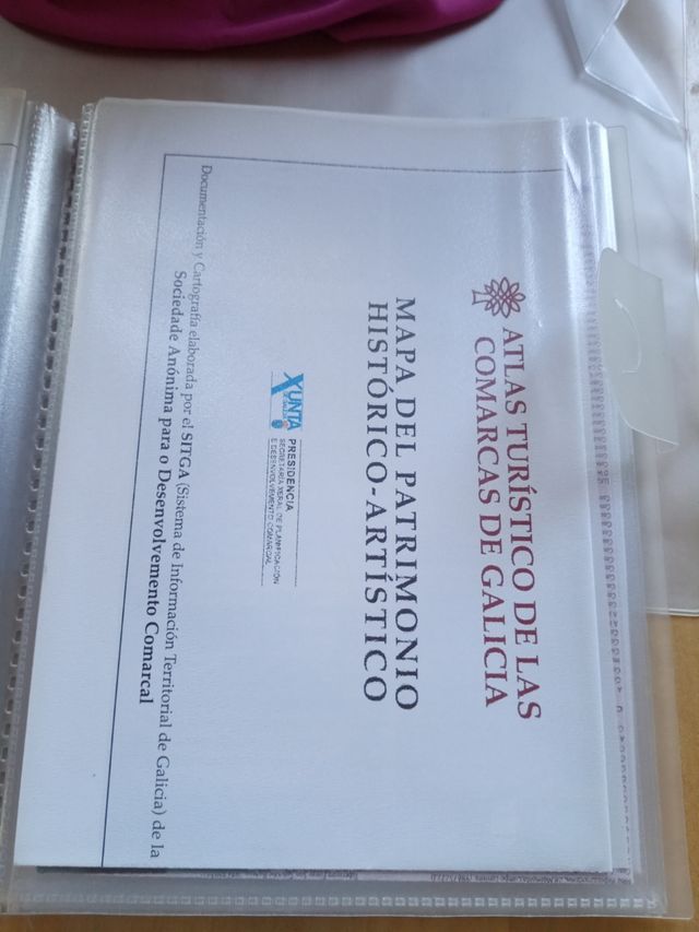 Atlas turístico de Galicia. Carpeta