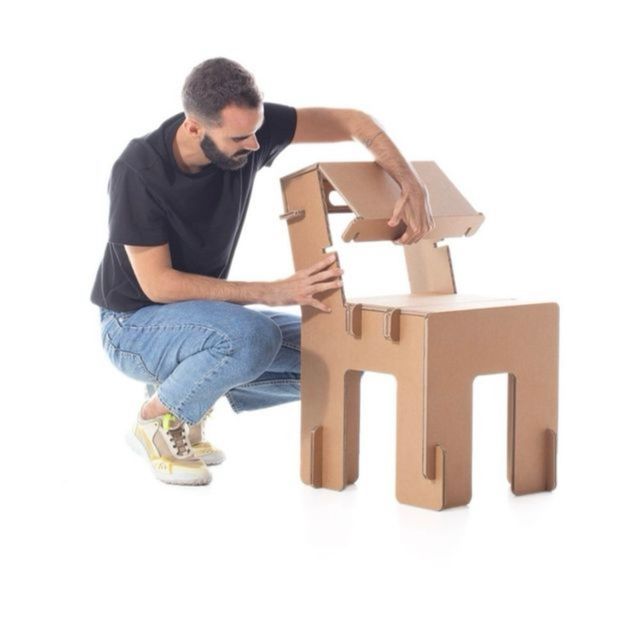 Silla Cartón Modelo Taray