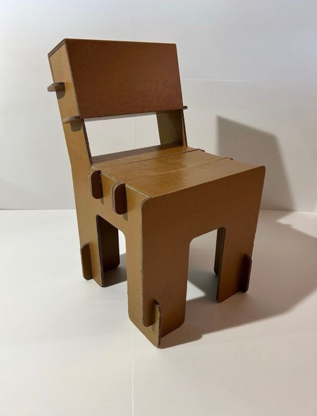 Silla Cartón Modelo Taray