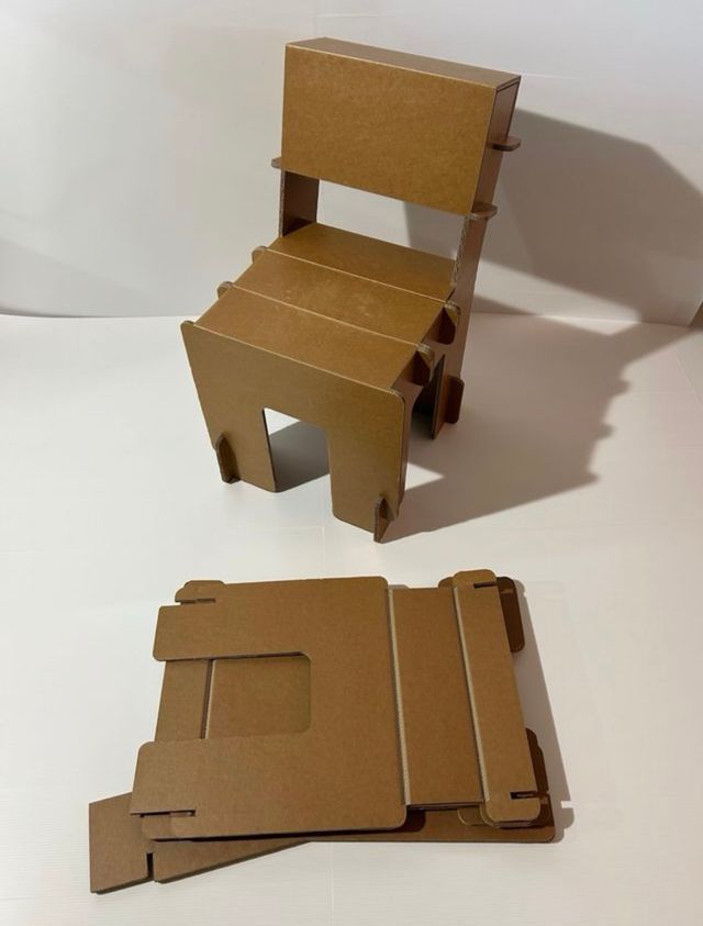 Silla Cartón Modelo Taray