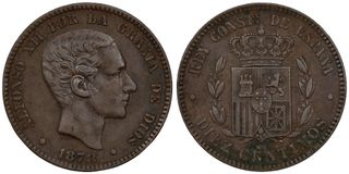 10 céntimos 1879