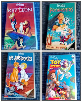 VHS clásicos Disney
