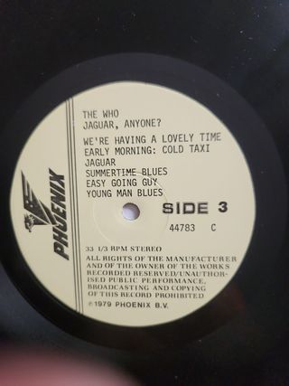THE WHO DOBLE LP ORIGINAL VINILO POP ROC