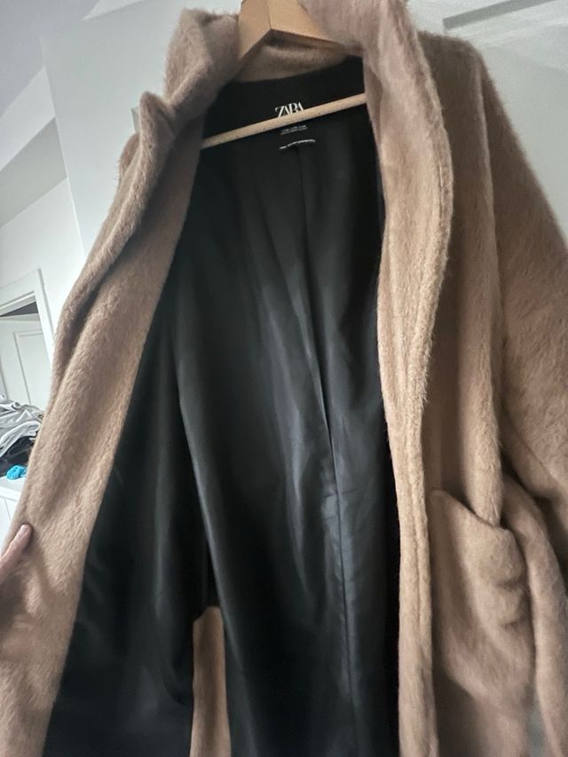 Abrigo Zara pelo