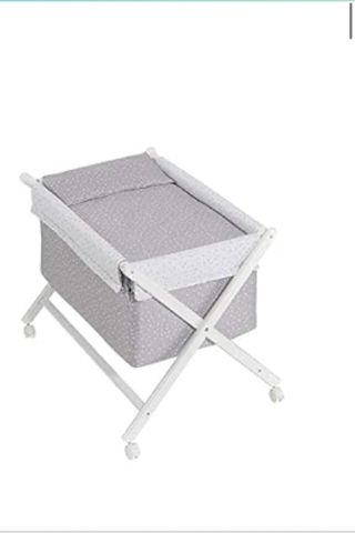 Minicuna + colchón+almohada+colcha