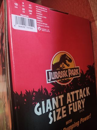 Zapatillas Reebok Jurassic Park