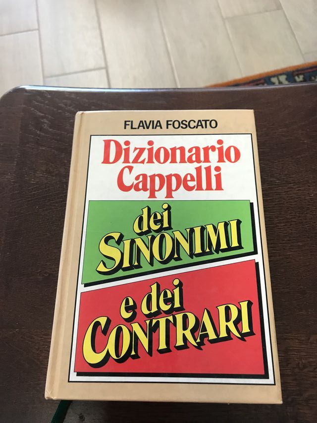 DIZIONARIO CAPPELLI DEI SINONIMI E DEI CONTRARI