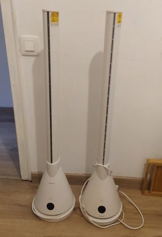 Ventilador calefactor torre