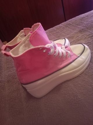 Zapas rosas ( tipo conver) 