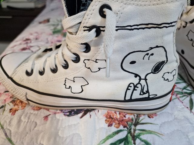 Zapatillas converse snoopy 39.5