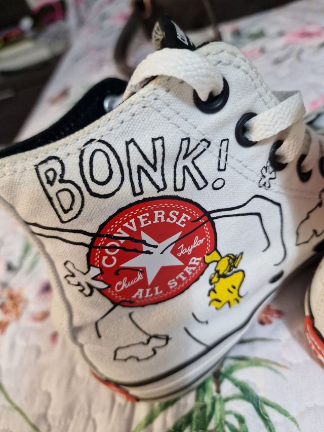 Zapatillas converse snoopy 39.5