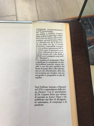 LA VENDETTA DI ARCHIMEDE di Paul Hoffman