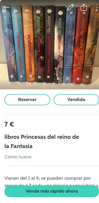 Libros princesas del reino de la fantasía