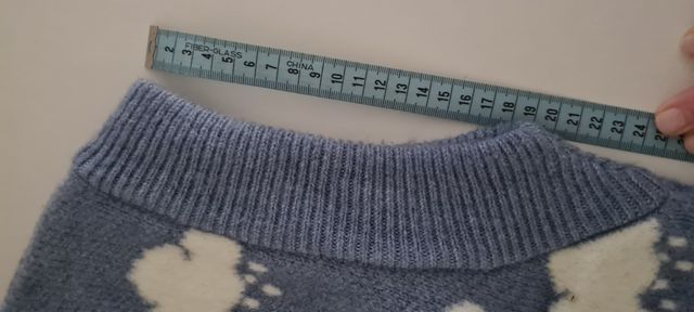 Chaleco Azul Nubes Zara