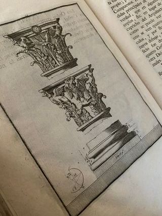Ordenes de arquitectura - Vignola e Ibarra - 1764