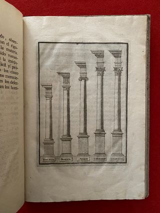 Ordenes de arquitectura - Vignola e Ibarra - 1764